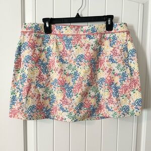 Ralph Lauren RLX Golf NWT Tennis Skirt Floral Stretch Skort Xlarge